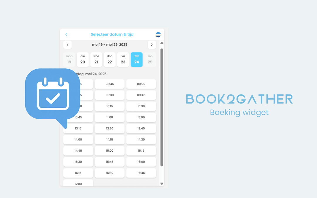 Nieuw: De Boeking Widget